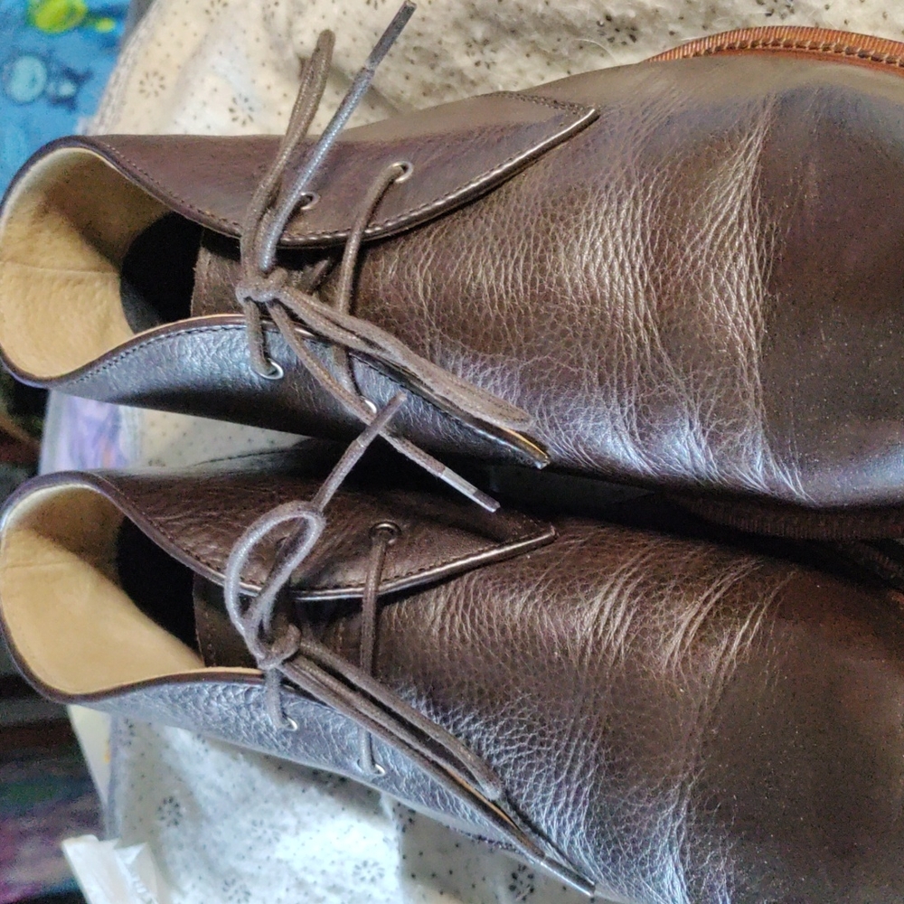 Banana republic brown men's lace up dress boot (10)